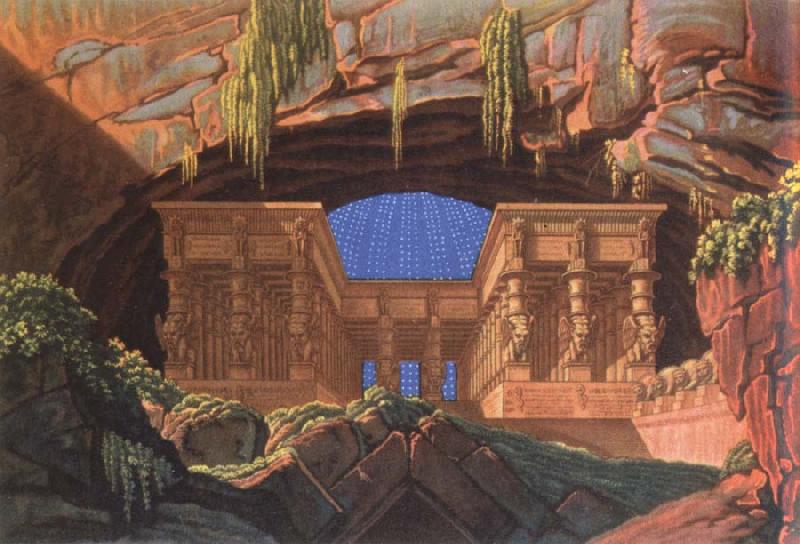 Karl friedrich schinkel the temple of lsis and osiris